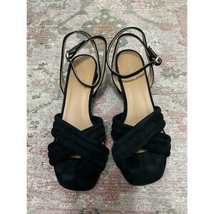 Maguire Adria Black Suede Heels Size 39